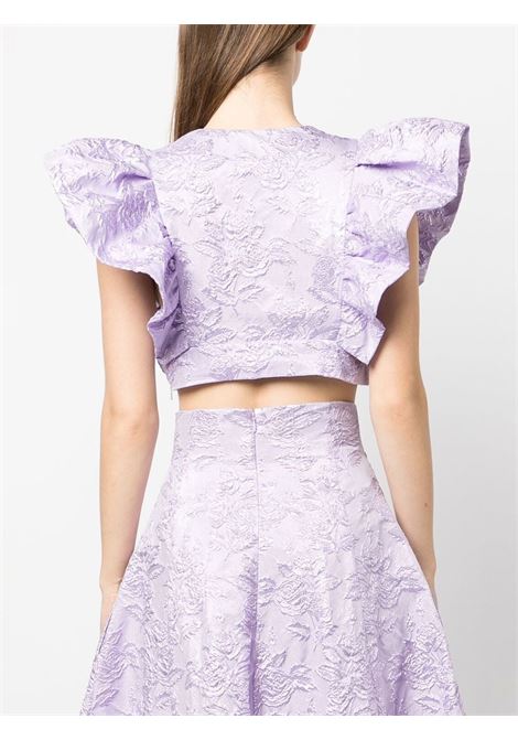 top corto con rouches PHILOSOPHY di LORENZO SERAFINI | Top | A08050723248